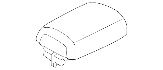 Armrest - Kia (84660 2P000H9) - view 2
